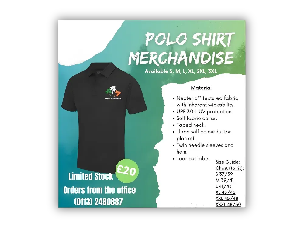 Leeds Irish Centre Polo Shirt