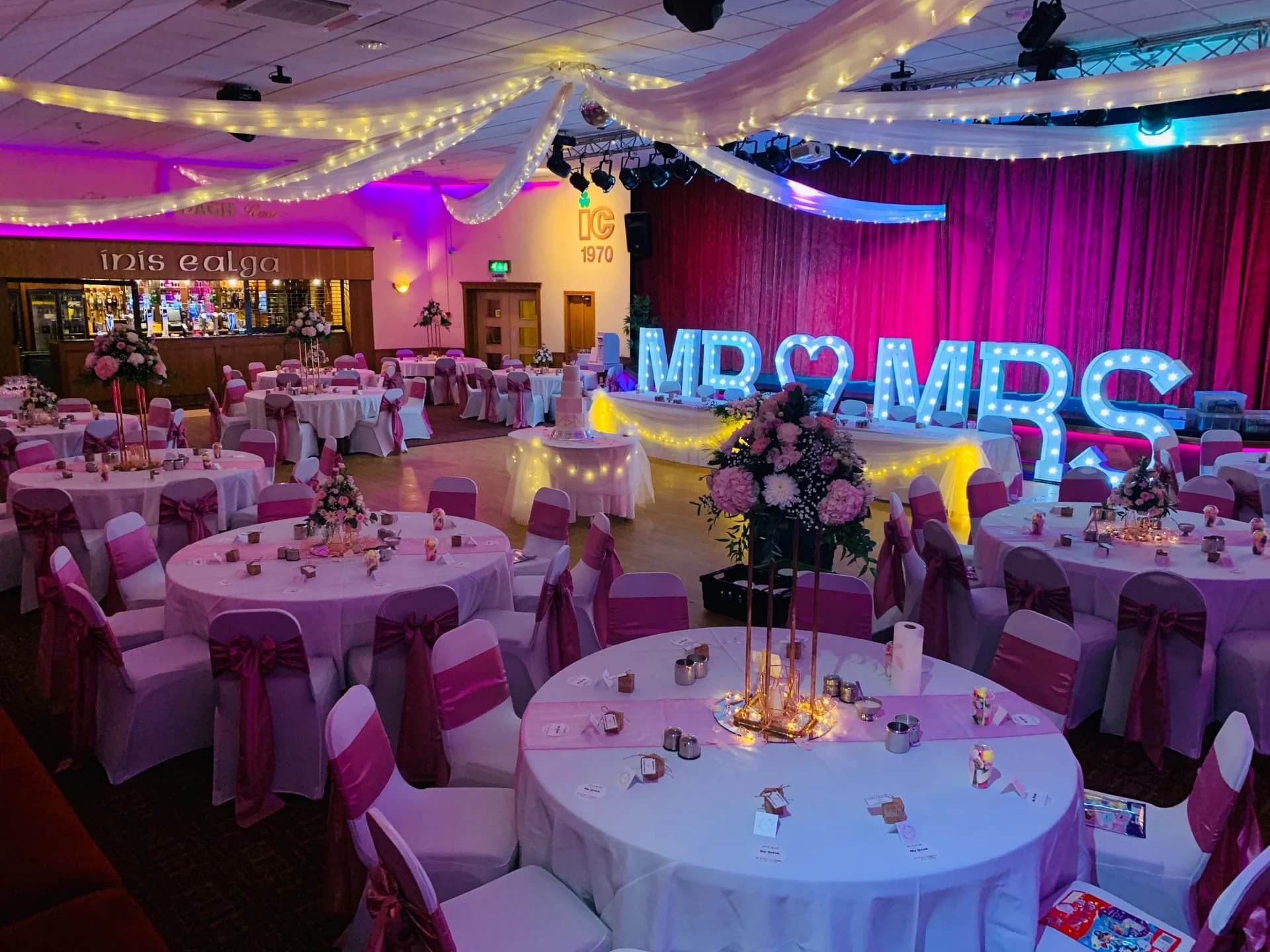 Wedding at Leeds Irish Centre